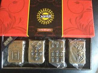 RASTA ZONE ...AWSOME LIGHTER SET (oil lighters)